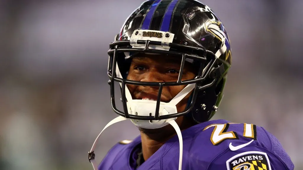 Ray Rice (Source: Ronald Martinez/Getty Images)