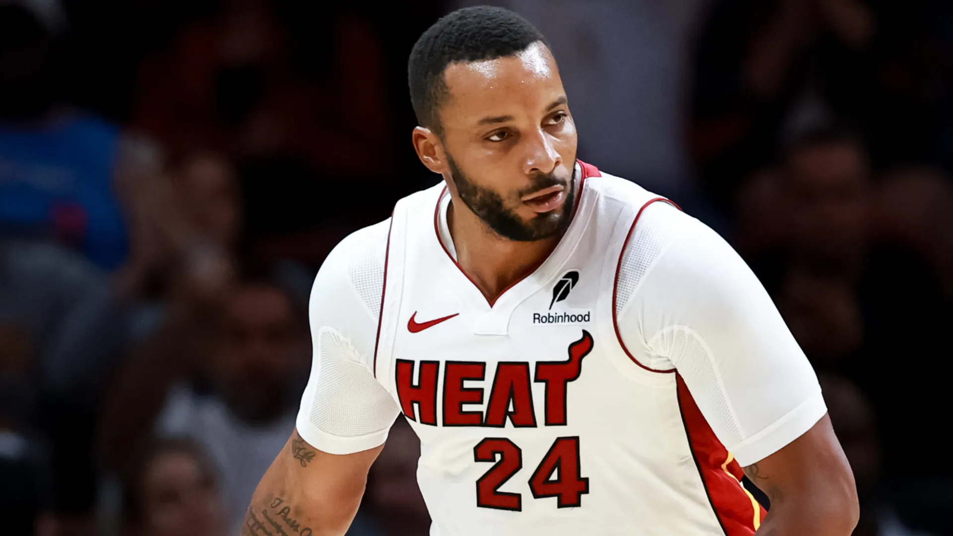 Norman Powell with the Heat