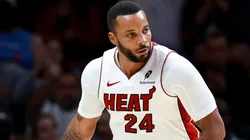 Norman Powell during an NBA game.