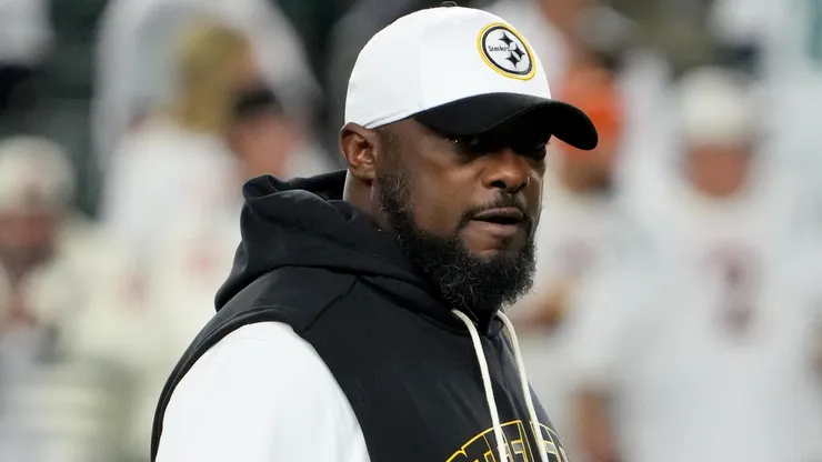 Head coach Mike Tomlin of the Pittsburgh Steelers.