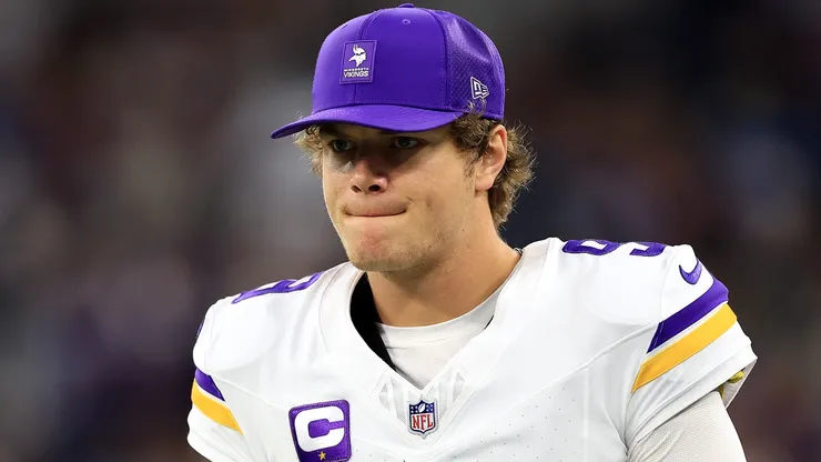 J.J. McCarthy #9 of the Minnesota Vikings.