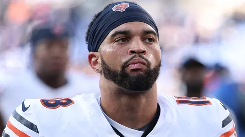 Caleb Williams #18 of the Chicago Bears.