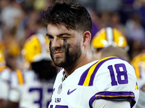Is Garrett Nussmeier playing today for LSU vs Oklahoma in Week 14?
