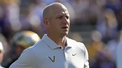 Clark Lea at FirstBank Stadium on October 18, 2025 in Nashville, Tennessee.