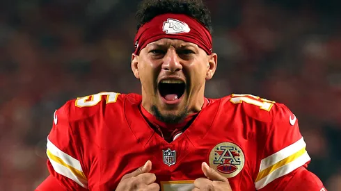 Patrick Mahomes #15 of the Kansas City Chiefs.
