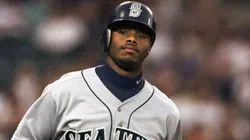 Ken Griffey Jr. #24 of the Seattle Mariners in 1999.
