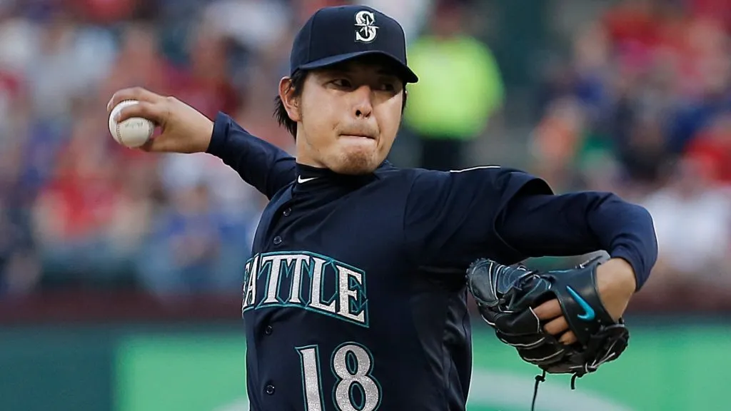Hisashi Iwakuma (Source: Brandon Wade/Getty Images)