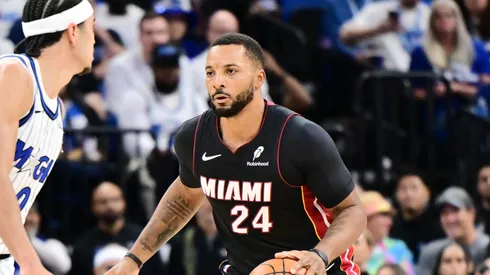 Norman Powell #24 of the Miami Heat