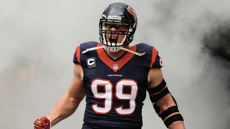 J.J. Watt #99 of Houston Texans in 2013.