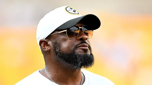 Mike Tomlin head coach of the Pittsburgh Steelers