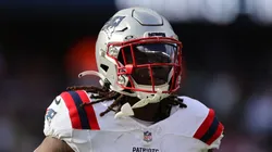 Rhamondre Stevenson, running back for the Patriots