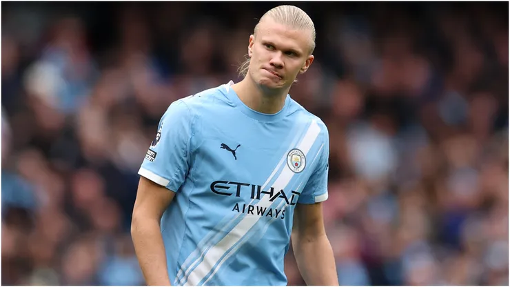 Erling Haaland of Manchester City