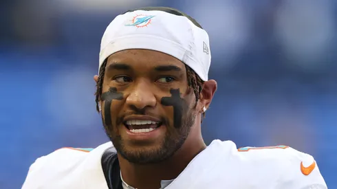 Tua Tagovailoa quarterback of the Miami Dolphins