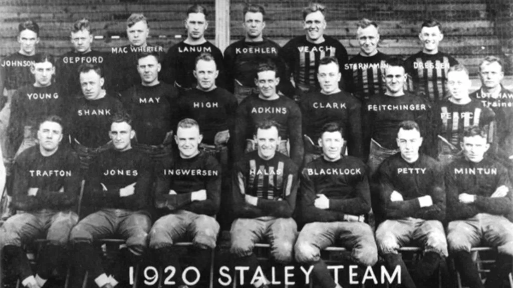 Decatur Staleys (Source: Staley Museum)
