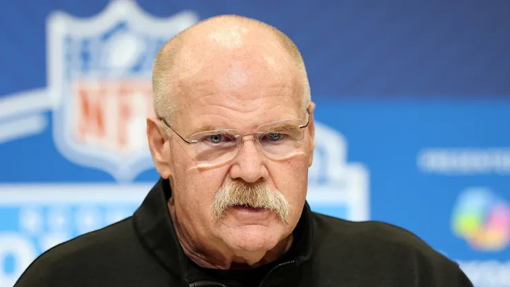 Andy Reid head coach of the Kansas City Chiefs