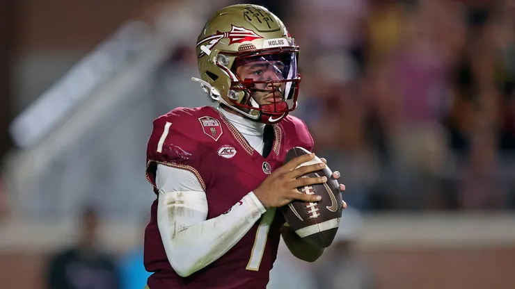 Is Thomas Castellanos playing today, November 1, for Florida State vs Wake Forest?