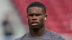 Travis Hunter of the Jacksonville Jaguars