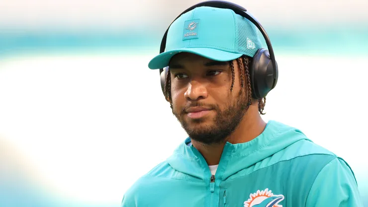 Tua Tagovailoa #1 of the Miami Dolphins.