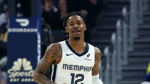 Ja Morant #12 of the Memphis Grizzlies.