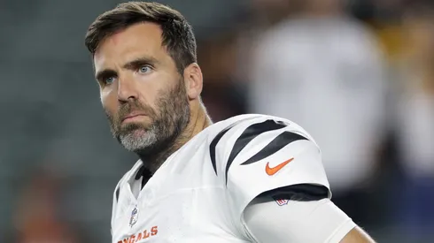 Joe Flacco #16 of the Cincinnati Bengals.