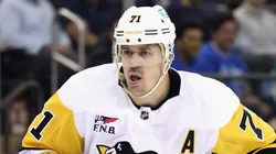 Evgeni Malkin at Madison Square Garden on October 07, 2025 in New York City.