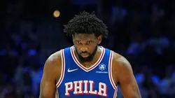 Joel Embiid #21 of the Philadelphia 76ers