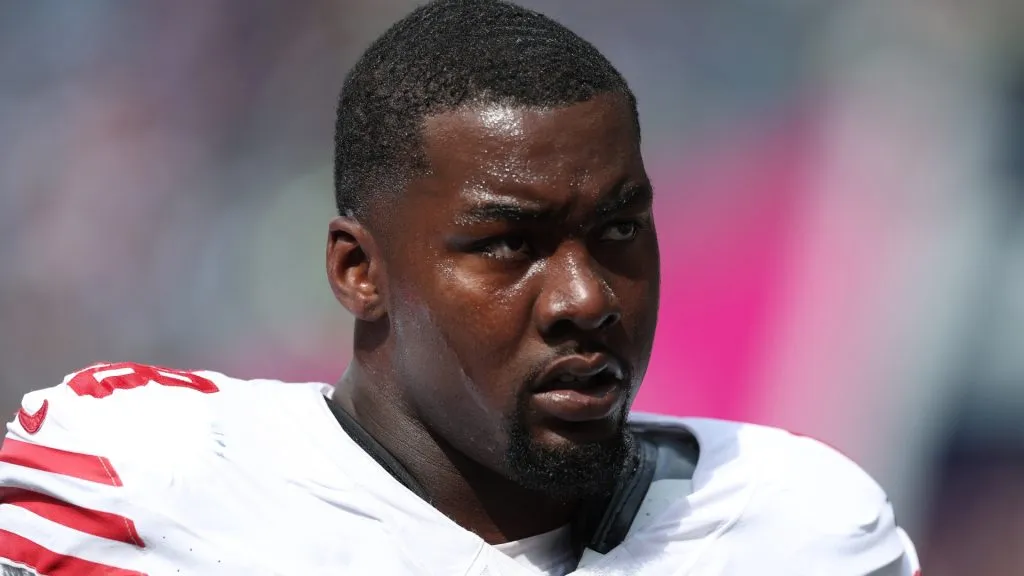 Mykel Williams of the San Francisco 49ers