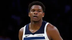 Anthony Edwards #5 of the Minnesota Timberwolves.