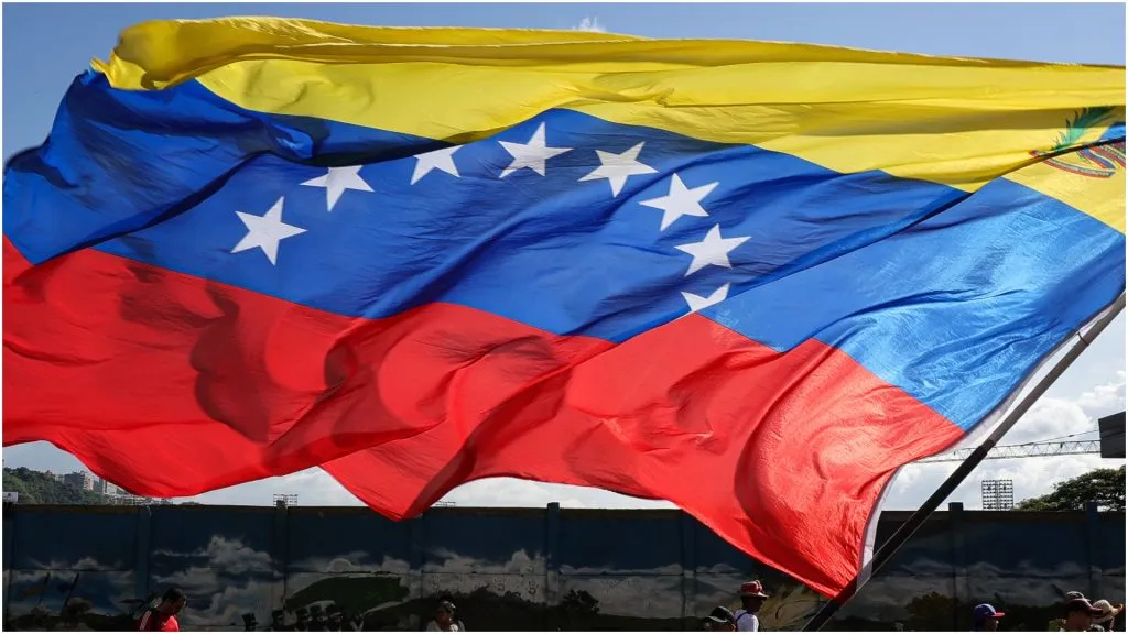 Fan waves a Venezuelan flag – Jesus Vargas/Getty Images