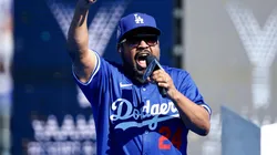 Ice Cube performs during the 2024 World Series Celebration Show.