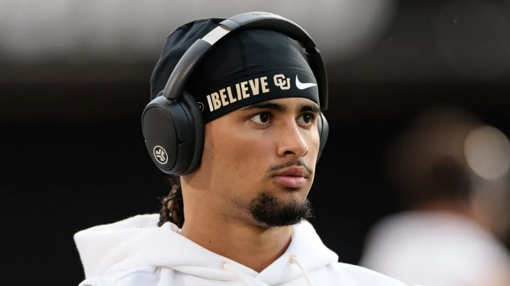 Julian Lewis #10 of the Colorado Buffaloes