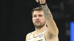 Luka Doncic #77 of the Los Angeles Lakers.