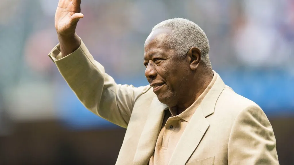 Hank Aaron (Source: Tom Lynn/Getty Images)