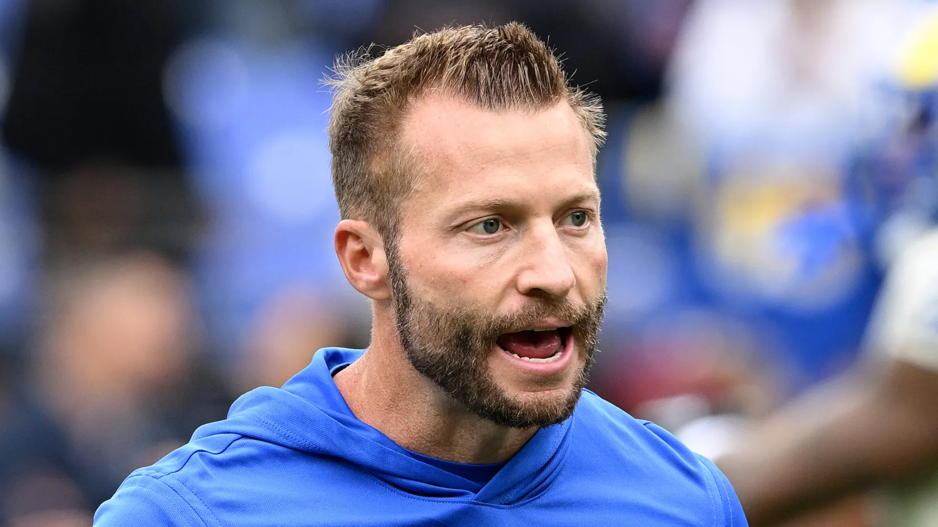 Los Angeles Rams head coach Sean McVay