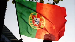 A flag of Portugal