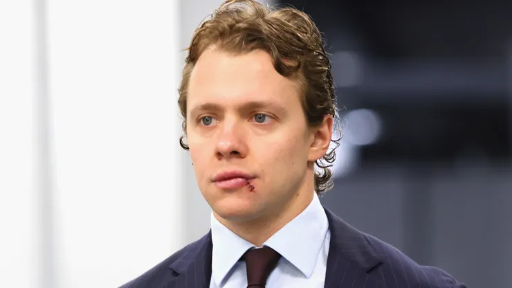Artemi Panarin at UBS Arena in Elmont, New York