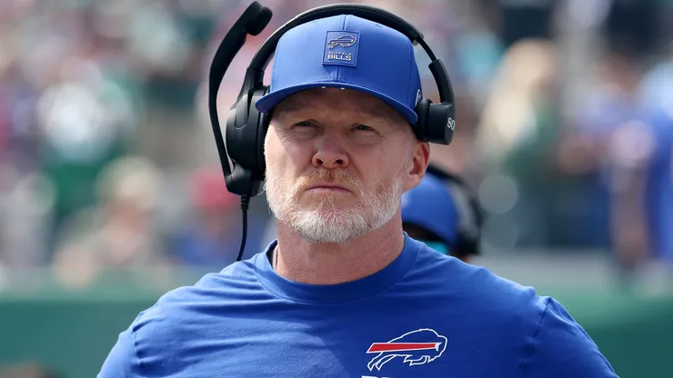 Head coach Sean McDermott of the Buffalo Bills.