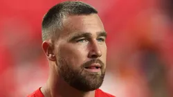 Travis Kelce tight end of the Kansas City Chiefs