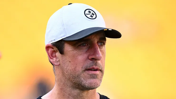 Aaron Rodgers quarterback of the Pittsburgh Steelers
