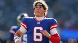 Jaxson Dart #6 of the New York Giants