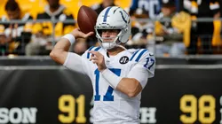 Daniel Jones #17 of the Indianapolis Colts in 2025.