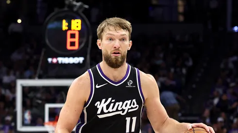 Domantas Sabonis #11 of the Sacramento Kings