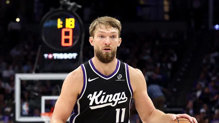 Domantas Sabonis #11 of the Sacramento Kings