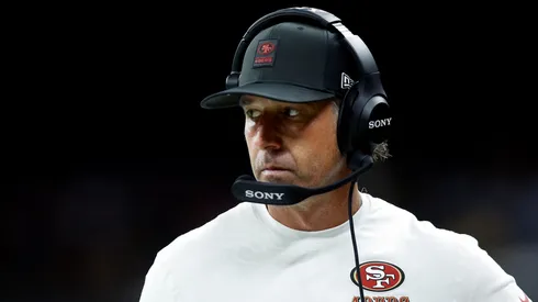 Head coach Kyle Shanahan of the San Francisco 49ers.