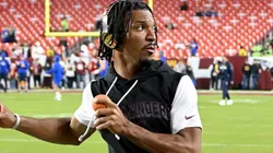 Jayden Daniels #5 of the Washington Commanders.