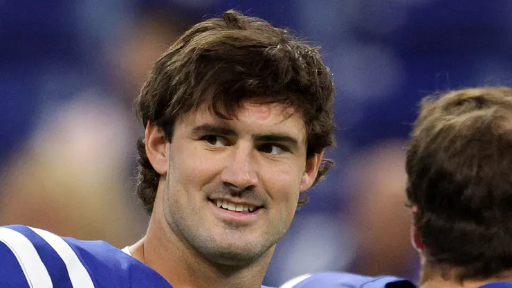 Daniel Jones quarterback of the Indianapolis Colts