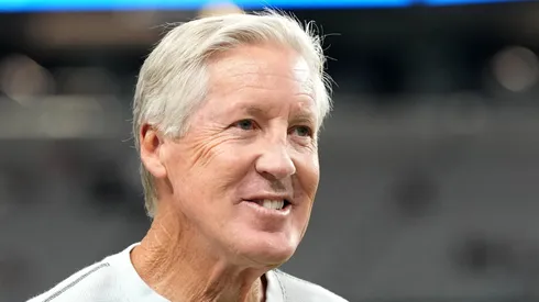 Pete Carroll head coach of the Las Vegas Raiders