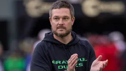 Head coach of the Oregon Ducks Dan Lanning.