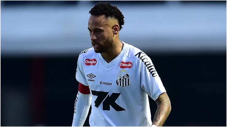 Neymar of Santos