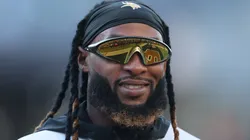 Aaron Jones Sr. #33 of the Minnesota Vikings.